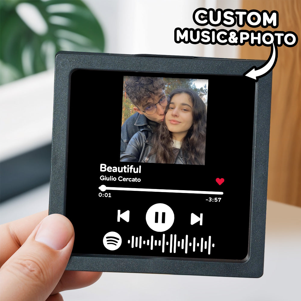 Personalized Spotify Fridge Magnet Personalized Music Fridge Magnet Can Play Songs Anniversary Gifts