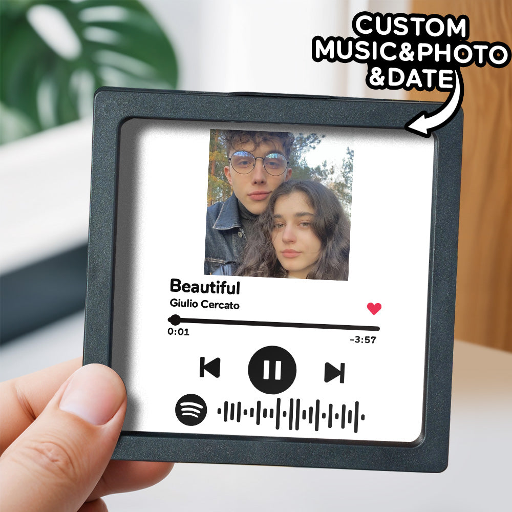 Personalized Spotify Fridge Magnet Personalized Music Fridge Magnet Can Play Songs Anniversary Gifts