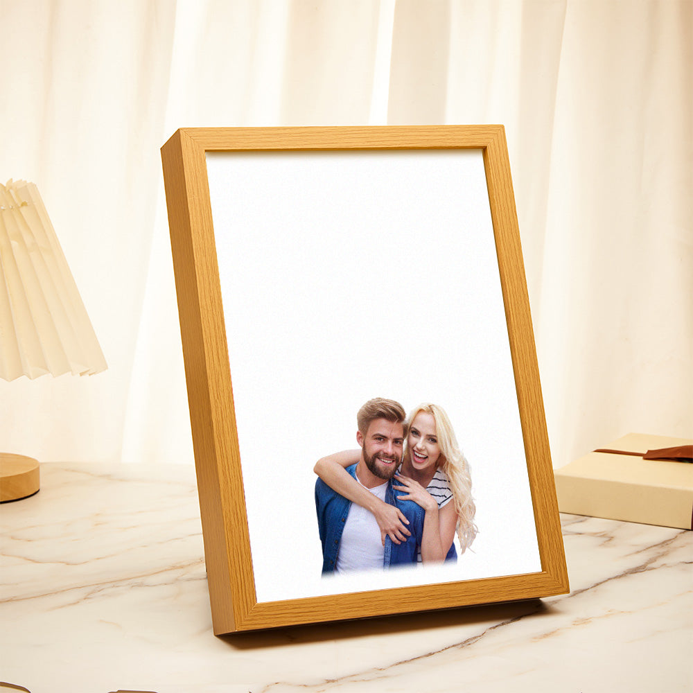 Customizable Art Framed Lamps for Couples Personalized Miracle Light Couple Portraits Best Anniversary Gift