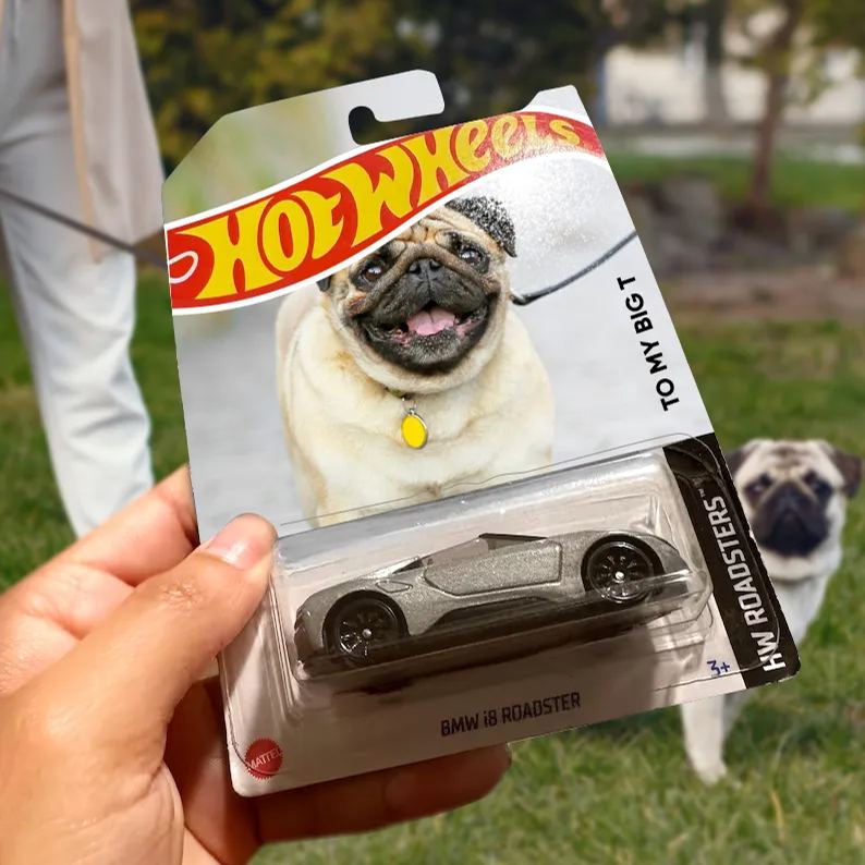 Personalized Toy Dream Car Perfect Gifts for Pet Lovers Zoom into Pet Playtime with Toy Car