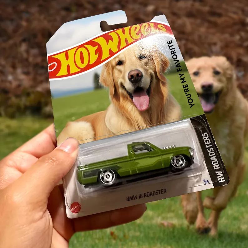 Personalized Toy Dream Car Perfect Gifts for Pet Lovers Zoom into Pet Playtime with Toy Car