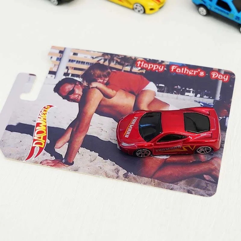 Custom Photo Father's Day Car Pack Gift Personalized Dream Car For Dad