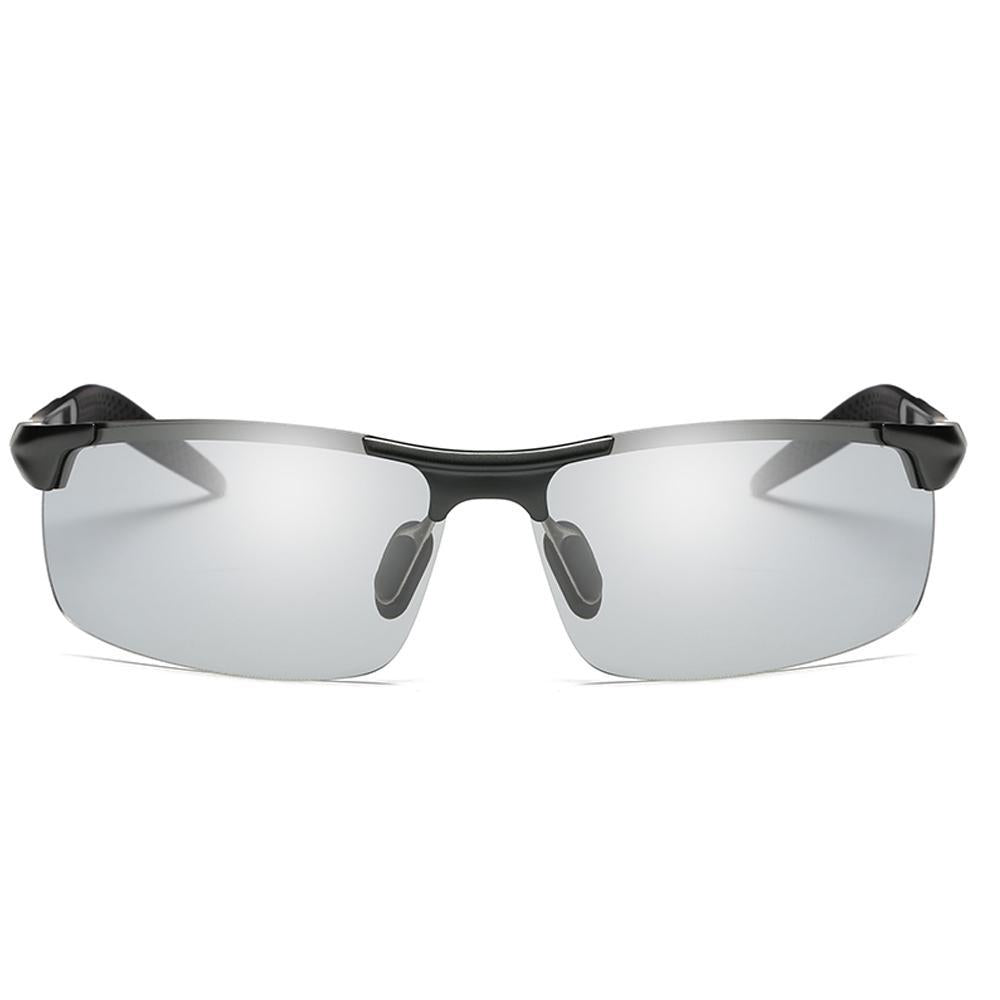 Sunny - UV400 Protective Polarized Driver Sunglasses - Black/Grey