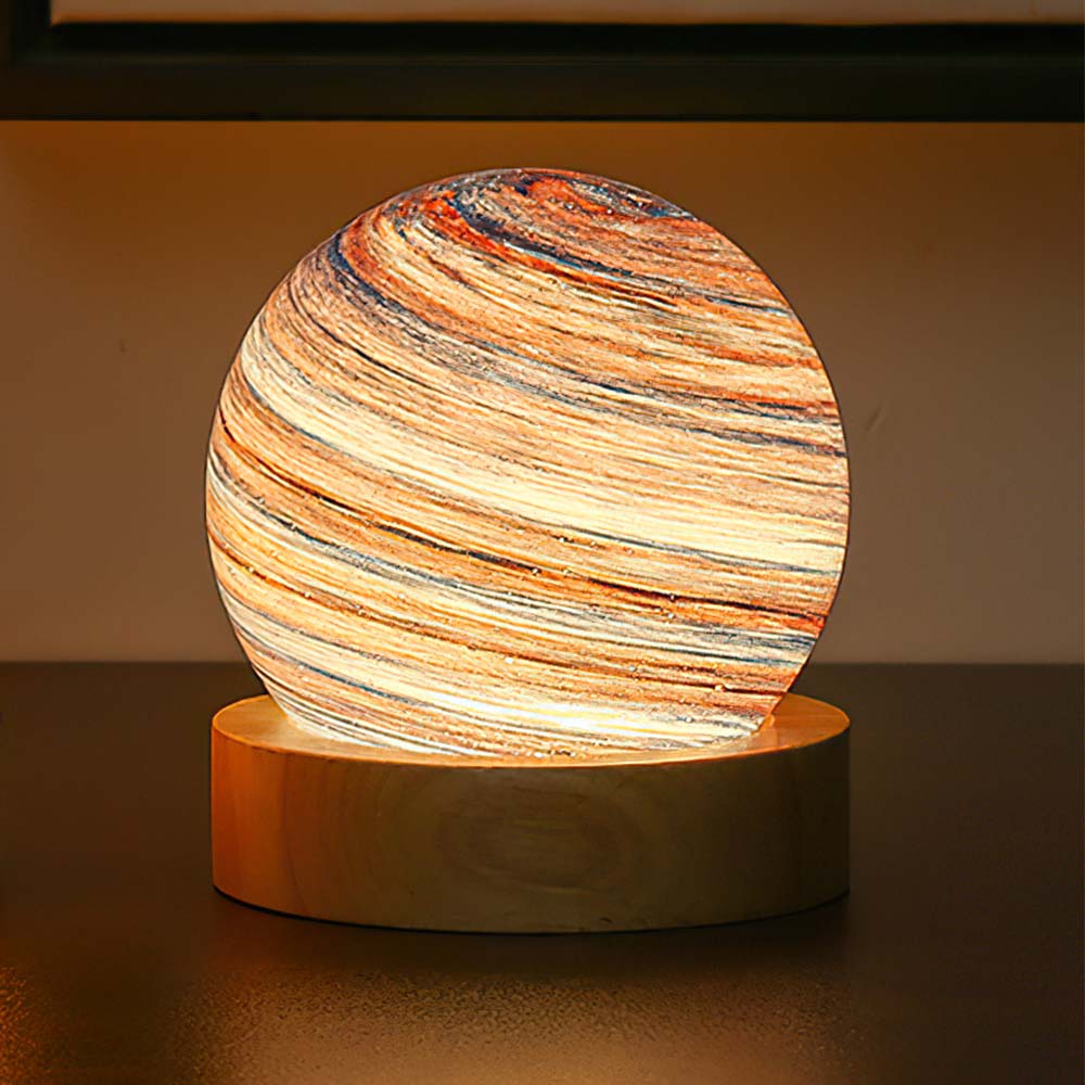 Planet Lamp Fantasy Rainbow Planet Table Lampshade Creative Romantic Sunset Couple Morning and Evening Night